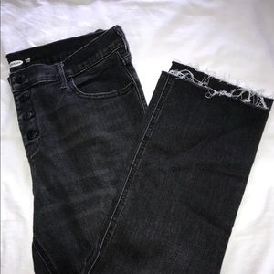 Old Navy Black High Waisted Flare